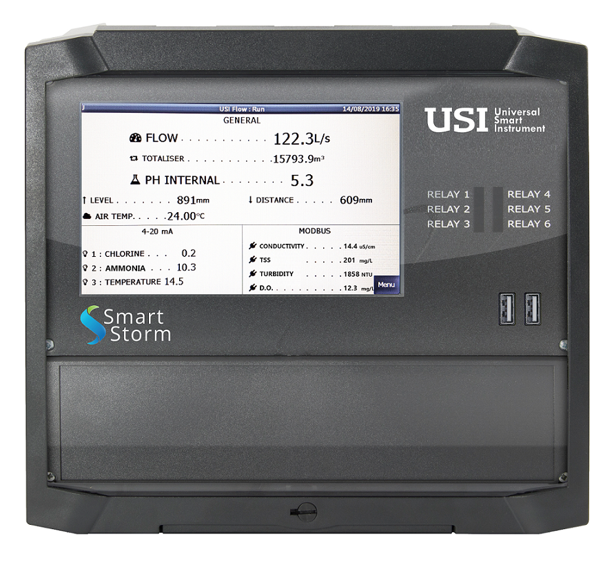 Intelligent Multi-input Flow Meter with Touchscreen